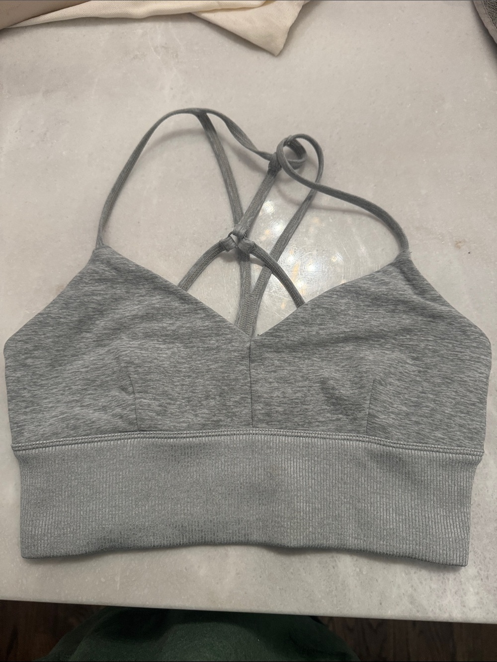 ALO Grey Sports Bra